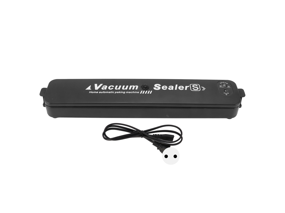 Máquina de sellado al vacío de alimentos de plástico, pequeña selladora automática para cocina, restaurante escolar, 90 W, 100-240 V