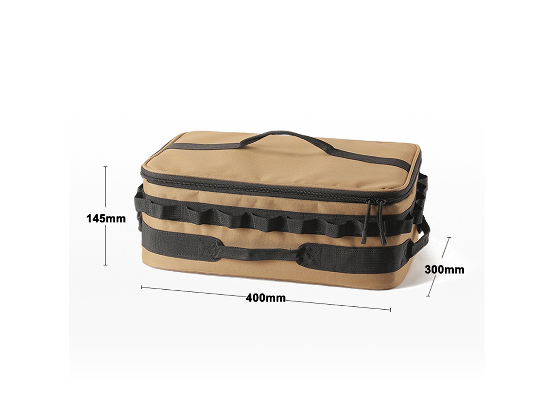 Bolsa De Almacenamiento Multifuncional De Lona Oxford Para Cocina Al Aire Libre Con Gran Capacidad, Accesorios Para Camping Y Barbacoa.