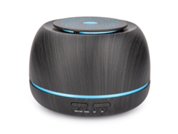 Difusor de aromas TRUMSEN-GM 300Ml Humidificador recargable USB Negro