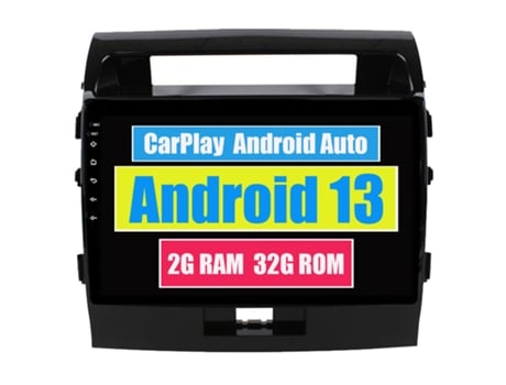 Autoradio Multimedia ROVERONE para Toyota Land Cruiser 11 200 2007 - 2015 CarPlay Android Coche Radio Bluetooth Navegación