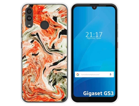 Carcasa Gigaset GS3 TUMUNDOSMARTPHONE Dibujos Multicolor