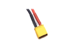 Cable de silicona Amass XT30U de 18 AWG y 100 mm resistente a altas temperaturas para batería Lipo RC