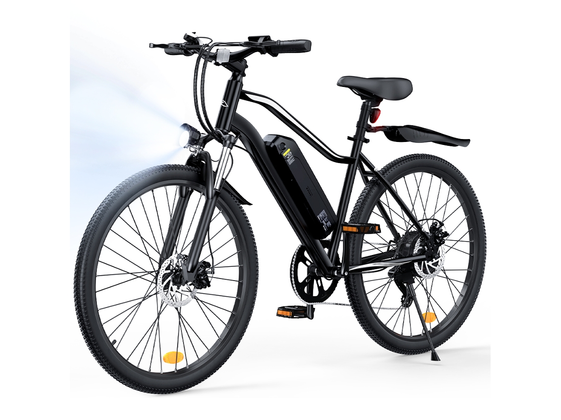Bicicleta Eléctrica Iscooter Eb3s, Batería De 36 V Y 15 Ah, Neumáticos De 26", Autonomía De 70-90 Km, Freno De Disco Y Aplicación Voltix
