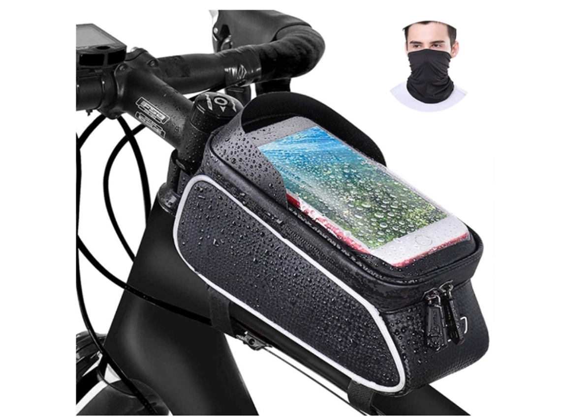 Soporte para teléfono para bicicleta Regalos de ciclismo para bolsas de bicicleta Marco con visera para teléfonos inteligentes a continuación de YEMAESRE