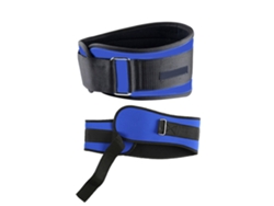 Cinturón de levantamiento de pesas ajustable, ideal para entrenamiento físico. Mdug (azul G)