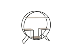 Estanteria Abeto Metal Negro 90x30x100cm
