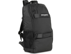 Mochila SKECHERS Deportiva Compartimiento Pc Skate (Negro - 46x29x14 cm)