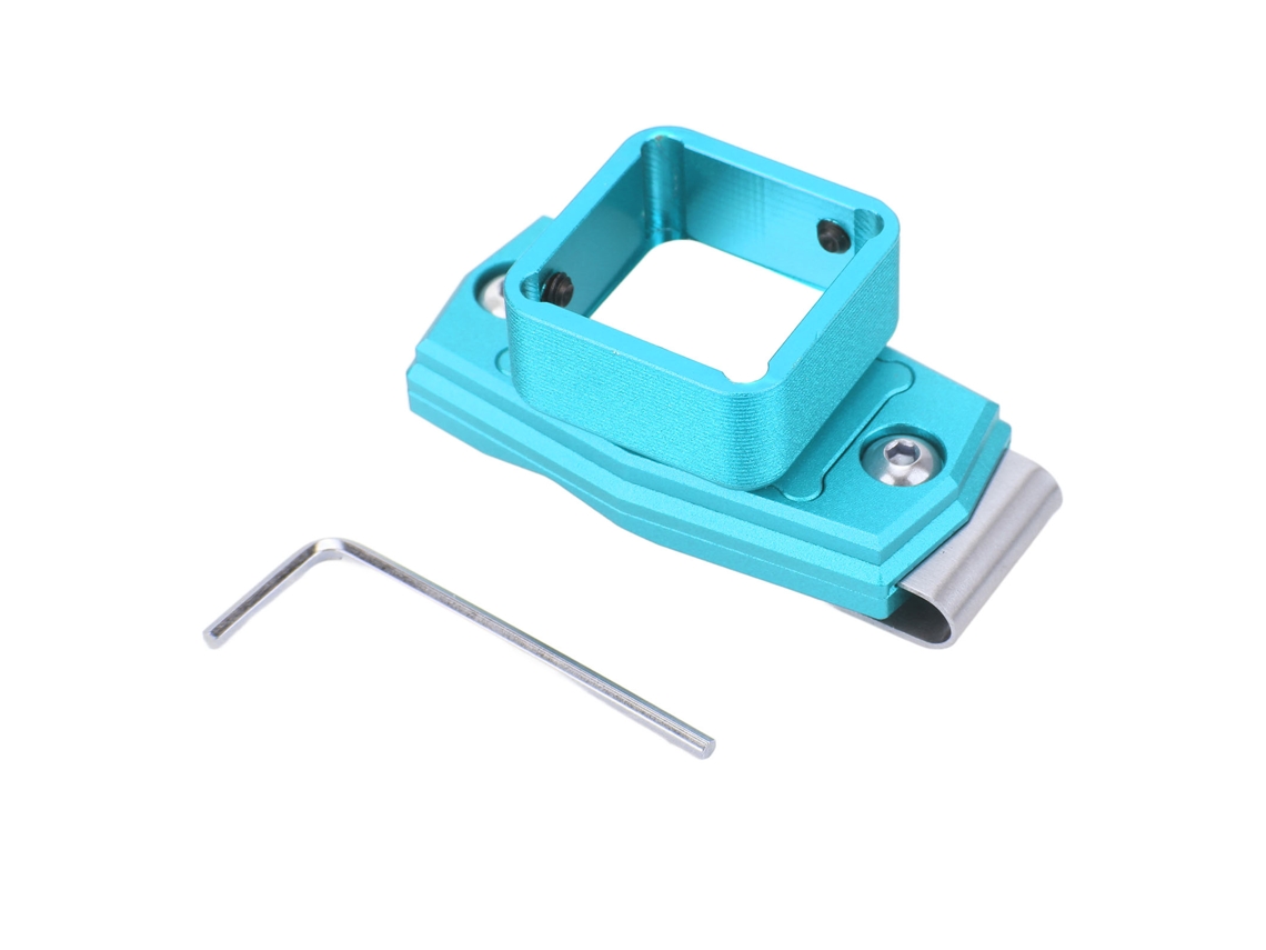 Kklv-conjunto De Caixa De Giz E Clamp Para Bilhar Com Adsorção Magnética Forte Acessórios De Bilhar Azul