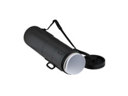 Relaxdays Rollo Extensible Para Póster, 93-150 Cm, Ø 26,5 Cm, Transporte De Pósteres Y Dibujos, Hasta Din A0, Negro