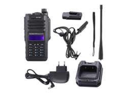 Radio bidireccional (banda dual UHF VHF, 128 canales)