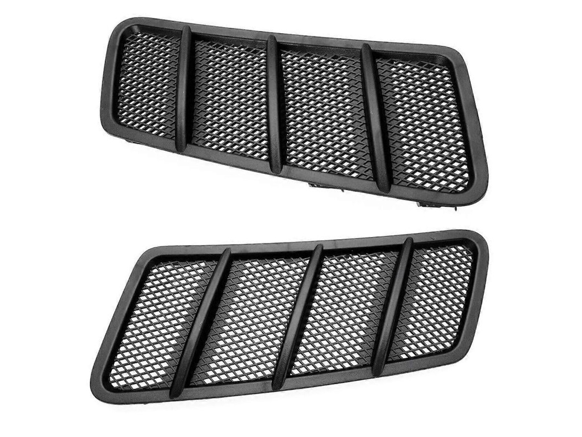 2 Cubiertas De Rejilla Lateral Para Capó Para Mercedes-benz Clase Ml W166 2012-2015 1668800105 1668800205