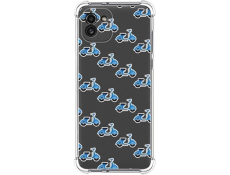 Carcasa para Samsung Galaxy A03 TUMUNDOSMARTPHONE Dibujos Antigolpes Scooter Multicolor