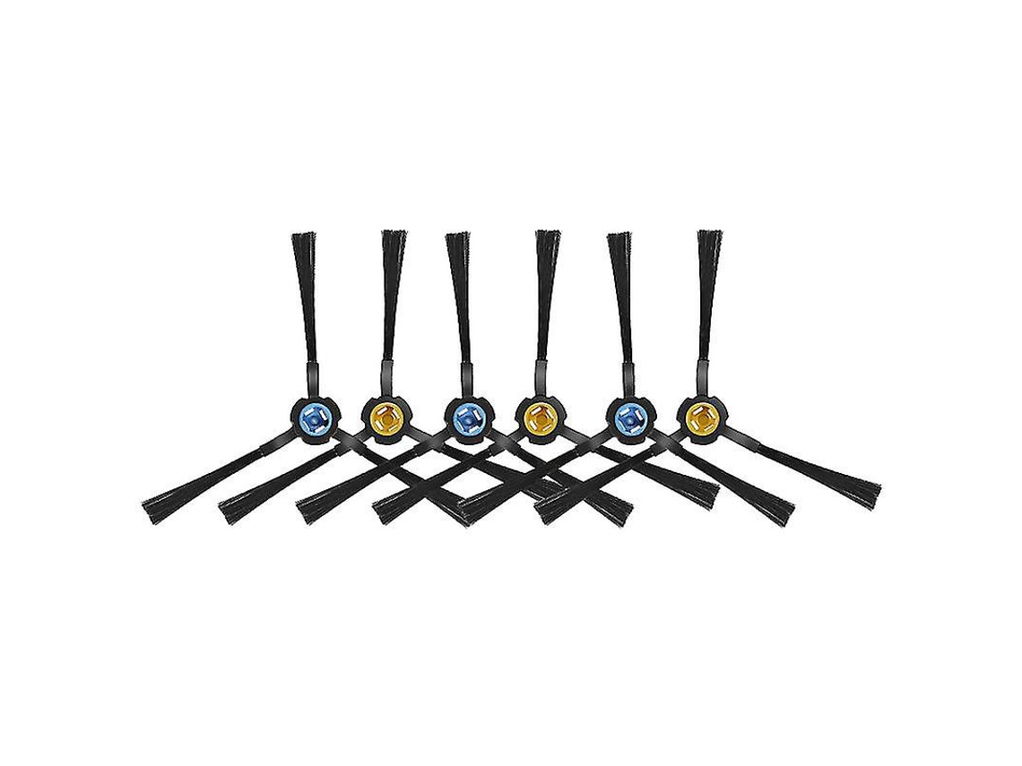 10 cepillos laterales para robot aspirador compatibles con Ilife V8, V8s, X750, A7 y X800.