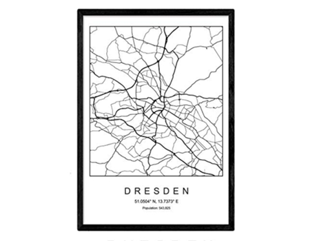 Lámina NACNIC Mapa Dresden (A3)
