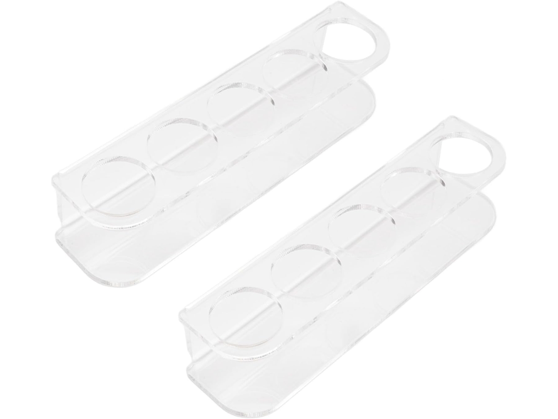 Soporte Para Botellas De Nevera – Acrílico Para Pared, 2,5 Cm De Diámetro, Vertical, Ahorra Espacio