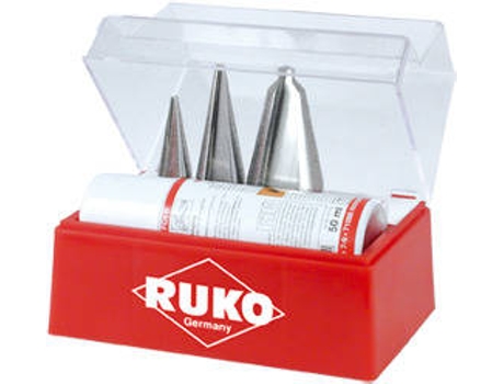 Juego de Taladro de Placa RUKO Hss (Taladro Nº 1, 2 y 3 )