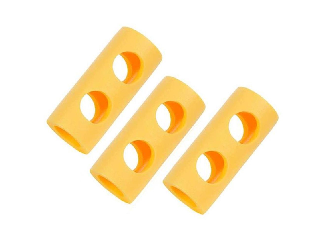 Conector para flotador de piscina EPE, 3 piezas, 2 orificios transversales