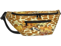 Bolso bandolera Tropicallife con estampado de arcoíris, 38x25x19 cm.