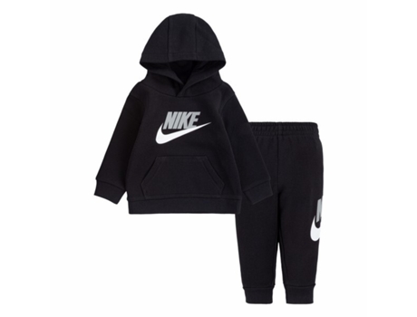 Conjunto de chándal con capucha y forro polar para bebé niño NIKE