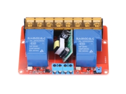 Módulo De Relé De 2 Canales Y 30 A, Ca 100 V-250 V, Con Conmutación De Nivel Alto/bajo De Cc 5 V.