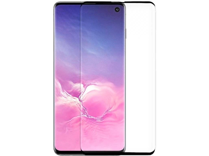 Protector de Cristal Templado Samsung Galaxy S10 Curvo Negro