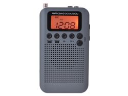 Mini radio digital portátil, receptor FM, radio de doble banda FM/AM.