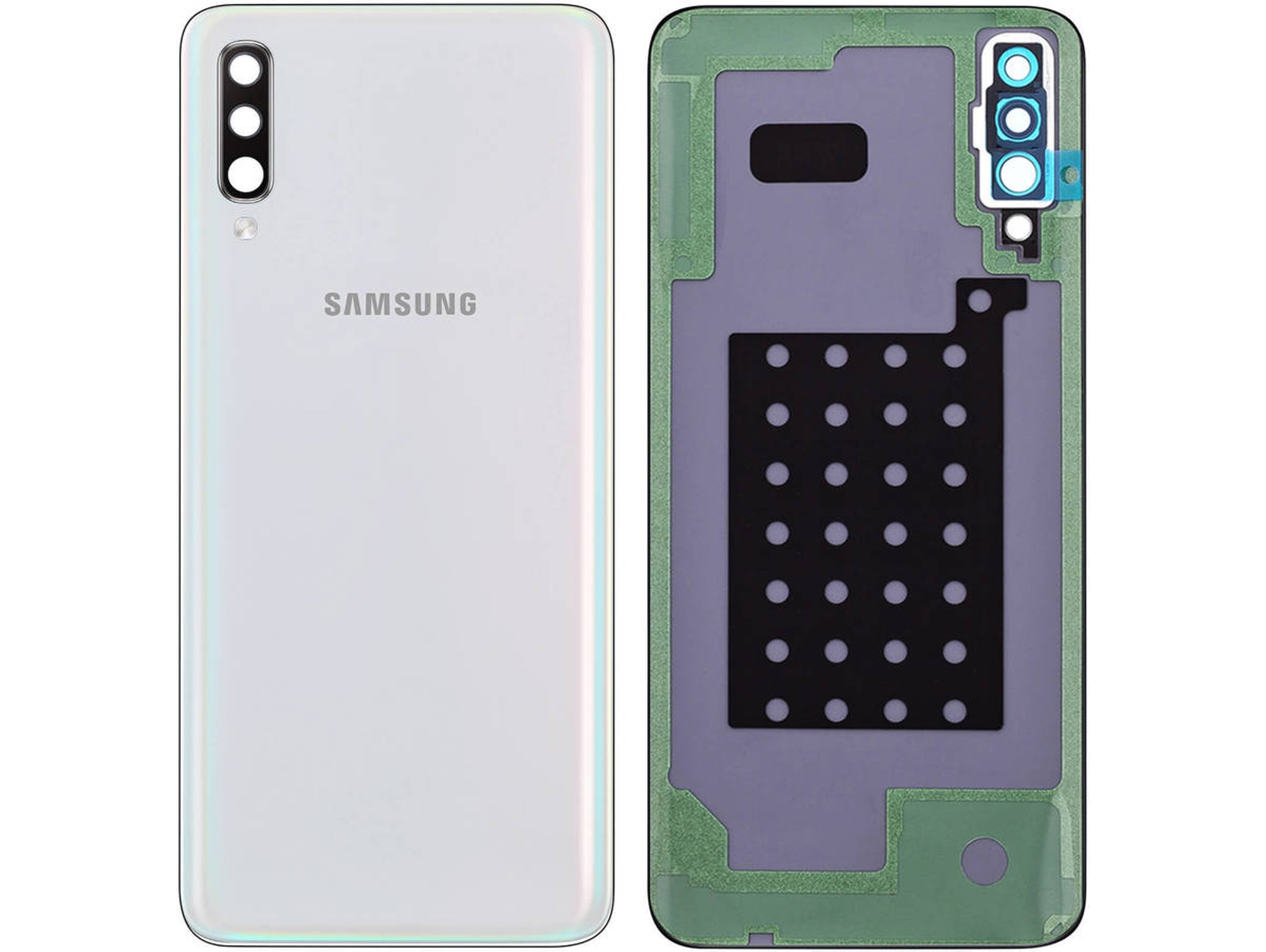 Tapa Trasera SAMSUNG Galaxy A70 CACHBAT-SAM-WH-A70 Blanco