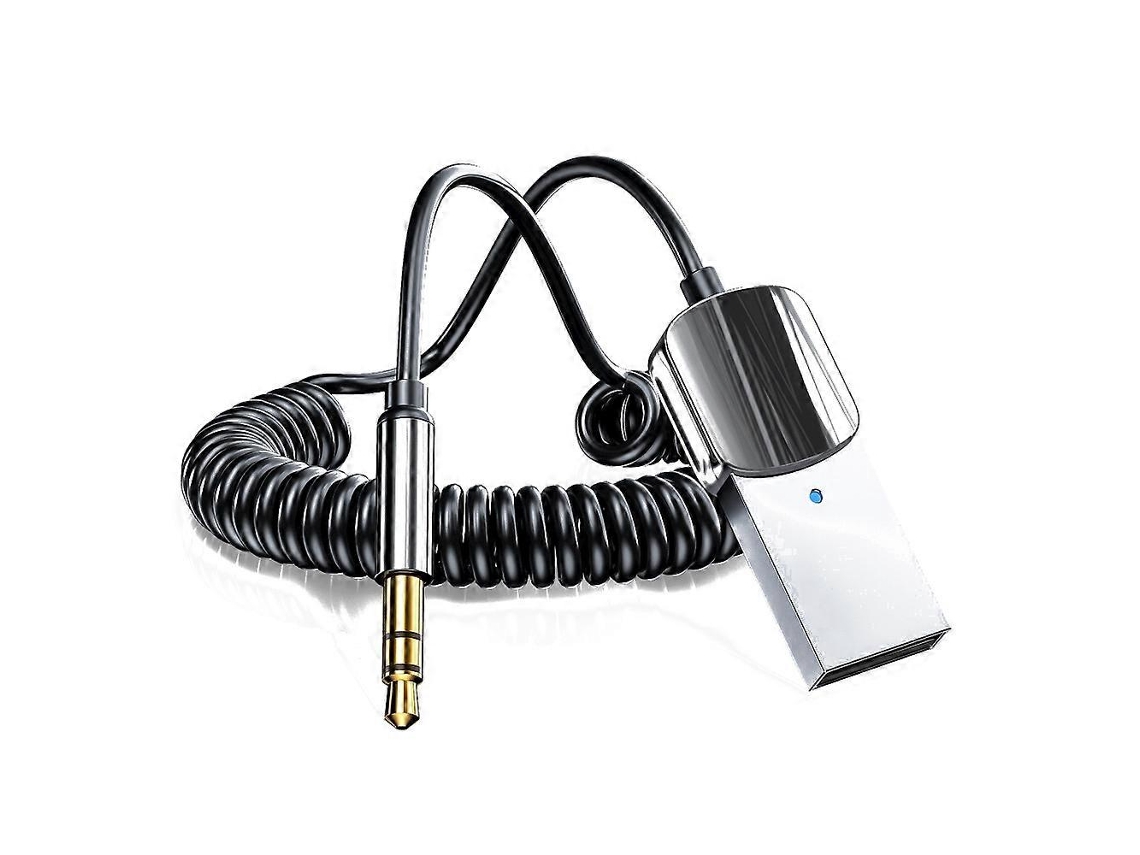 Receptor de coche Bluetooth Adaptador de receptor de audio Bluetooth Llamada auxiliar HD Rosewell