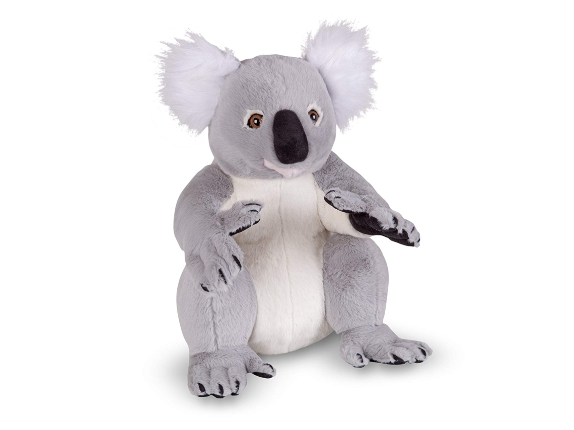 Peluche MELISSA & DOUG (Tejido - Gris - 23 x 20 x 45 cm)