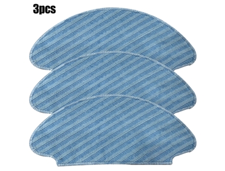 Paño de mopa de microfibra para Rowenta Explorer Series 20, piezas de aspiradora robótica, repuestos de aspiradora, accesorios, 3 piezas