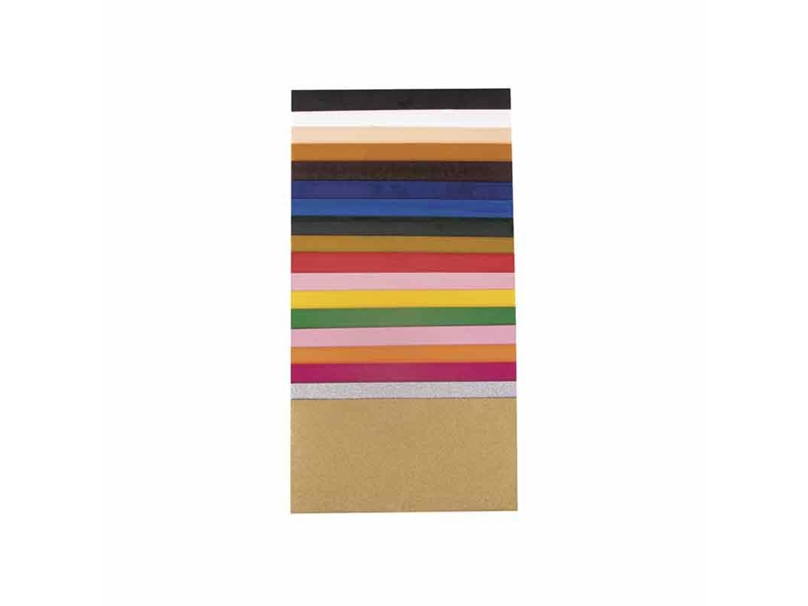 Hoja de cera 18 colores que coinciden con 10 x 5 cm