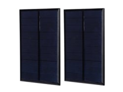 2 Peças Painel Solar Mini Epóxi Módulo Energia Bateria Polissílico Suministros Industriais 5v 500ma