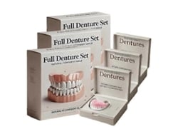 Prótesis Dental Completa Personalizada Avanzada Con Revestimiento De Silicona