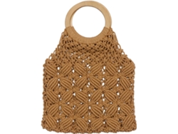 Bolso De Mano Ciieeo Para Mujer, Tejido De Cuerda De Algodón, Bolso De Playa Creativo Y Atractivo.