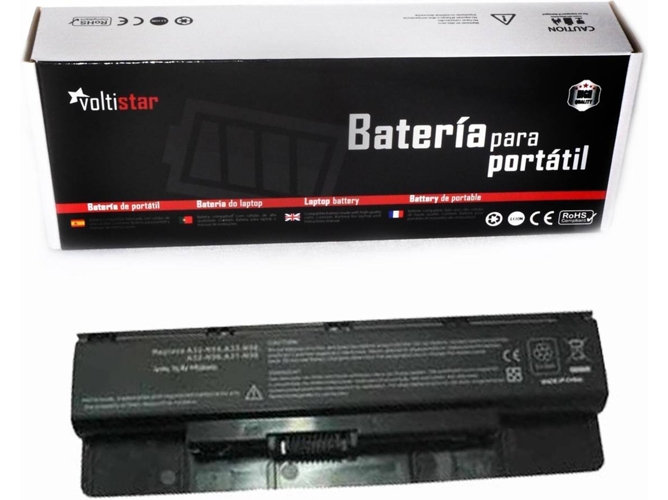 Batería para Portátil VOLTISTAR Asus N56Jr