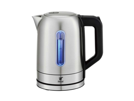 Hervidor de agua 1.7 Litros Thulos, cuerpo de acero inoxidable. SUINGA