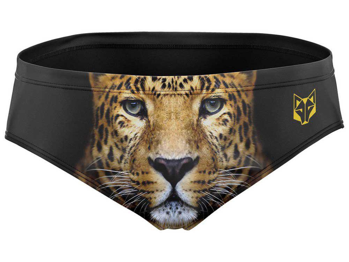 Calzoncillos para Hombre OTSO Briefs Negro para Natacion (XL)