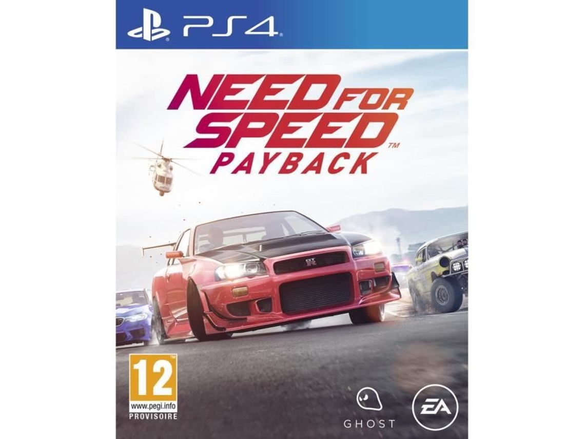 Juego PS4 de Need For Speed Payback