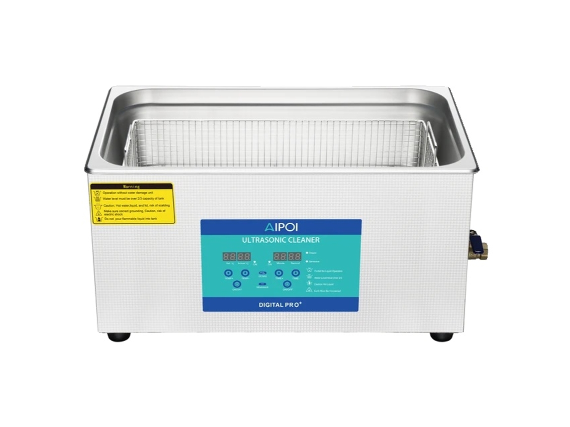Limpiador ultrasónico, capacidad de 800 ml, electrodoméstico, 22 L, OEM UE