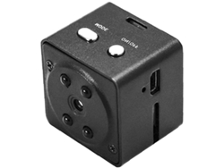 Minicámara Bestvite HD 1080P con detección de movimiento, DVR inalámbrico y resistente al agua (negra)