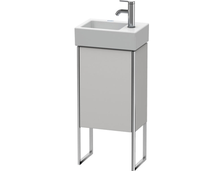DURAVIT XSquare Vanity unit vertical 36.4x24.0 cm, 1 puerta, colgado a la izquierda, 1 estante de vidrio, para el lavabo Vero Air 072438