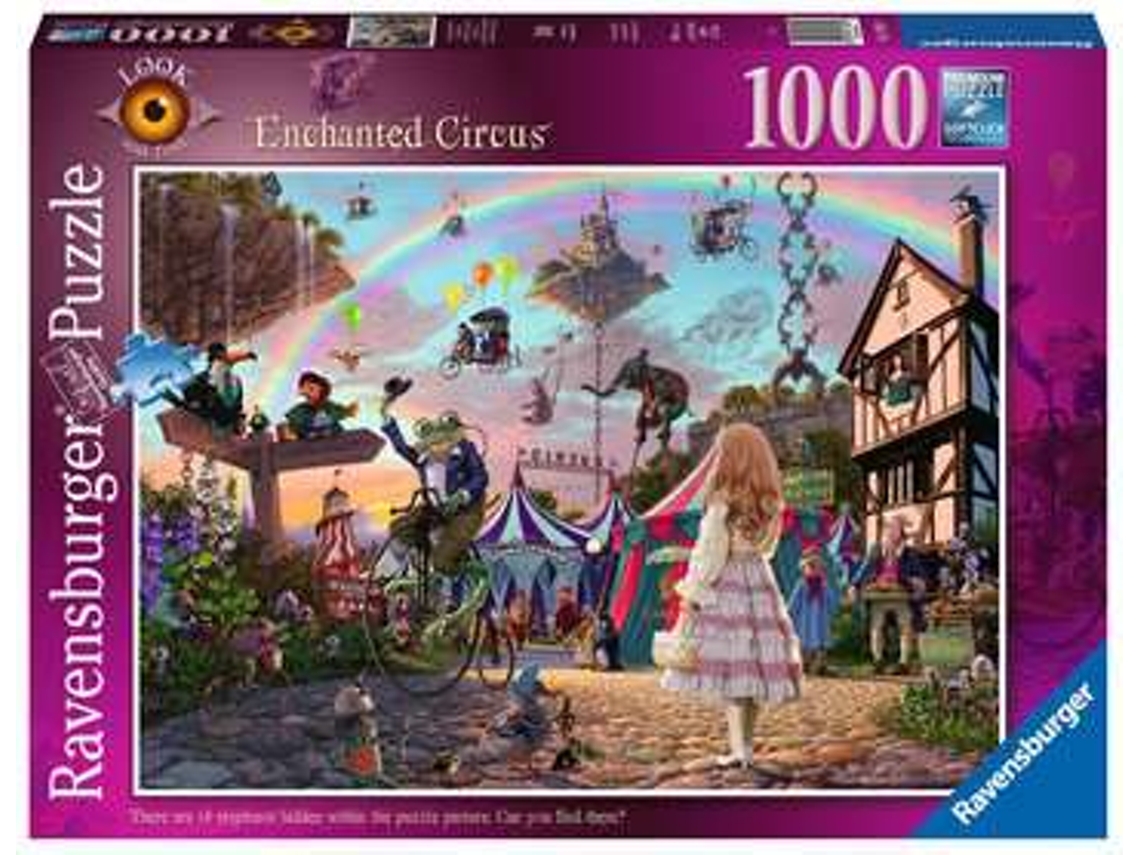 Puzzle RAVENSBURGER Enchanted Circus rompecabezas 1000 pieza(s) Fantasía
