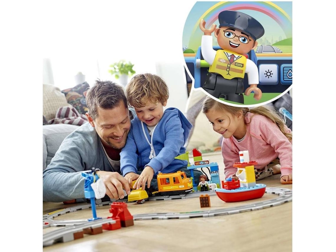 Lego duplo tren mercancias sales