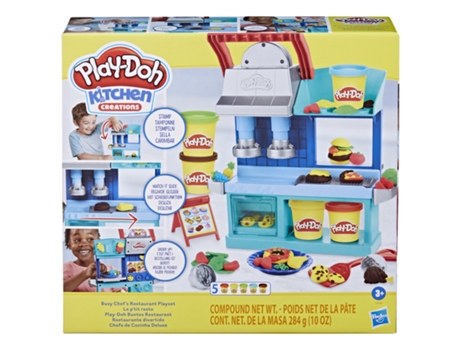 Plastilina PLAY-DOH Kitchen Súper Restaurante (Edad Mínima: años)