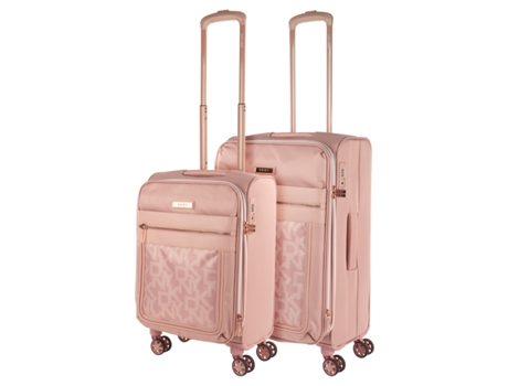 Juego De Maletas Semi-Rígidas Eva DKNY DKNY-624 After Hours vintage rose logo print (41X68x26 Cm - 59,5L)
