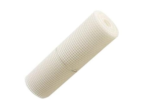 Malla plastico eco 20x20(c-124)1m. blanco r/25m.