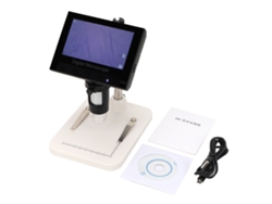 Microscopio Digital Lcd De 4,3", Aumento De 1000x Con Led, Led Y Vídeo Hd De 5,0 Mp Vía Usb.
