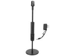 Lámpara de mesa LED portátil inalámbrica 2026 con batería de 1800 mAh, luz amarilla cálida para bares, restaurantes y vitrinas de joyería.
