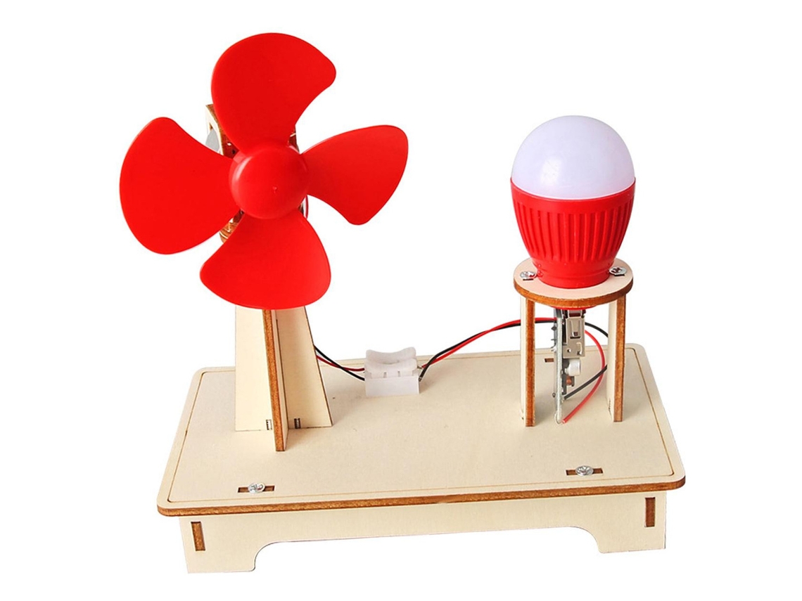 Kits de construcción de madera con tecnología de turbinas Slowmoose