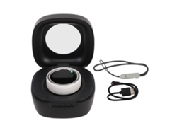 Anillo Inteligente Multifunción Monitor De Sueño Temperatura Podómetro 23mah Tracker Salud Con Estuche De Carga Blanco Nº18